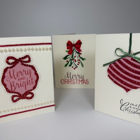 Bling Christmas Cards